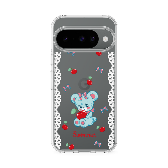 スリムプロテクションケース［ SWIMMER - チェリー - ハグリー ］