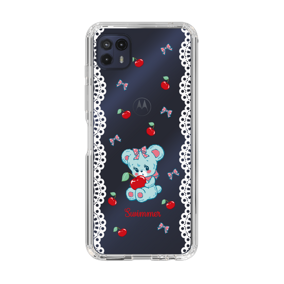 スリムプロテクションケース［ SWIMMER - チェリー - ハグリー ］