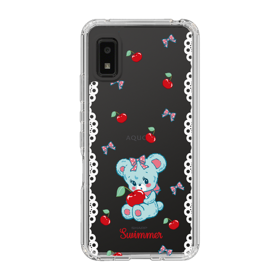 スリムプロテクションケース［ SWIMMER - チェリー - ハグリー ］