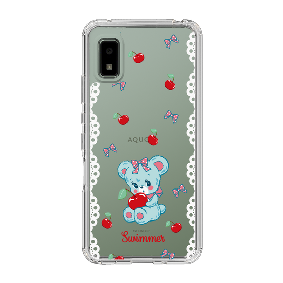 スリムプロテクションケース［ SWIMMER - チェリー - ハグリー ］