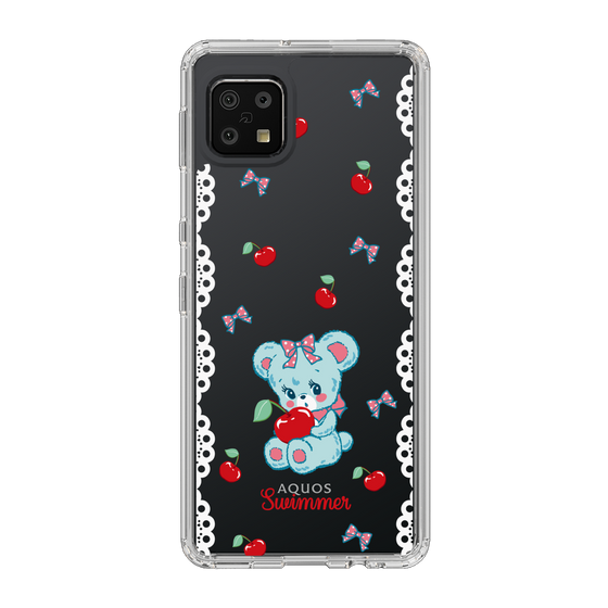 スリムプロテクションケース［ SWIMMER - チェリー - ハグリー ］