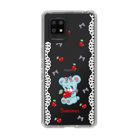 スリムプロテクションケース［ SWIMMER - チェリー - ハグリー ］