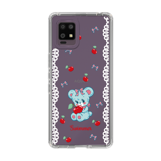 スリムプロテクションケース［ SWIMMER - チェリー - ハグリー ］