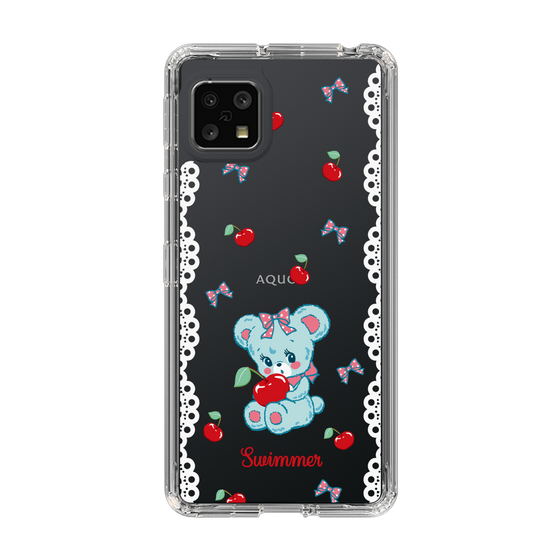 スリムプロテクションケース［ SWIMMER - チェリー - ハグリー ］