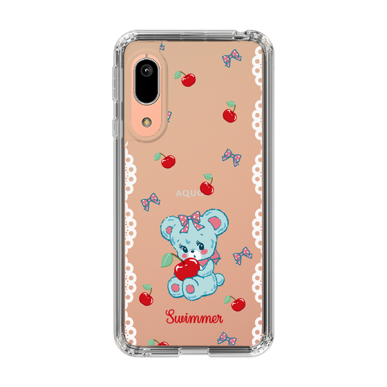 スリムプロテクションケース［ SWIMMER - チェリー - ハグリー ］