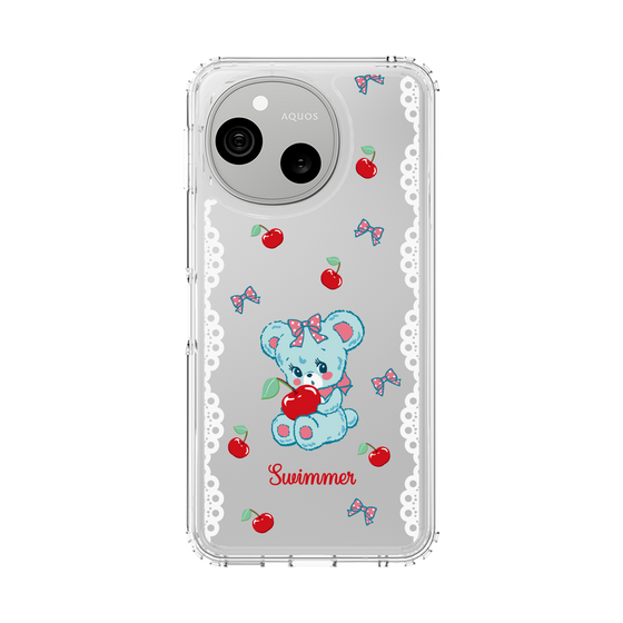 スリムプロテクションケース［ SWIMMER - チェリー - ハグリー ］