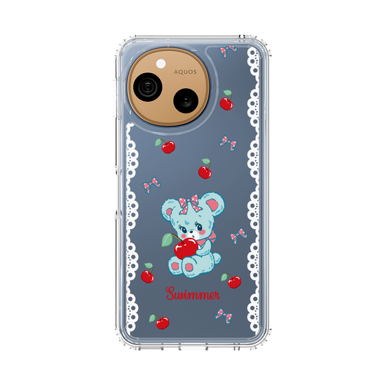 スリムプロテクションケース［ SWIMMER - チェリー - ハグリー ］