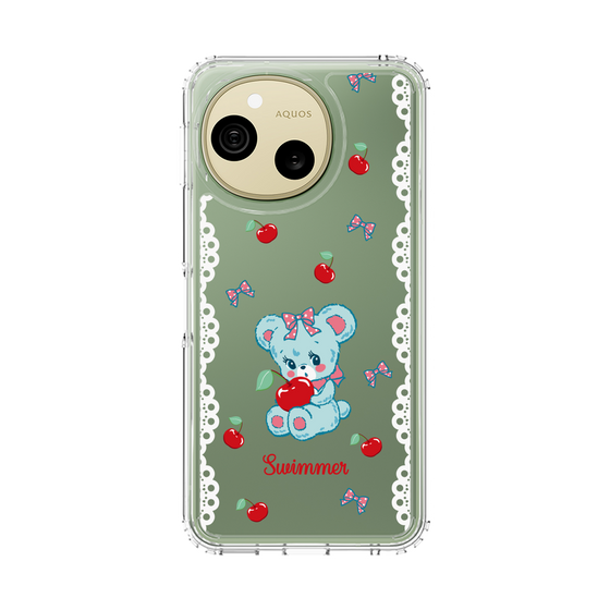 スリムプロテクションケース［ SWIMMER - チェリー - ハグリー ］