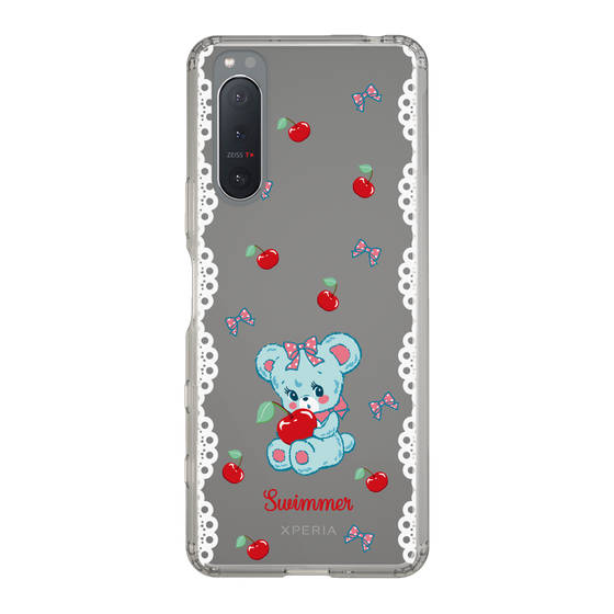 スリムプロテクションケース［ SWIMMER - チェリー - ハグリー ］