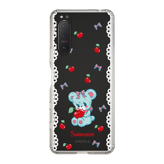 スリムプロテクションケース［ SWIMMER - チェリー - ハグリー ］