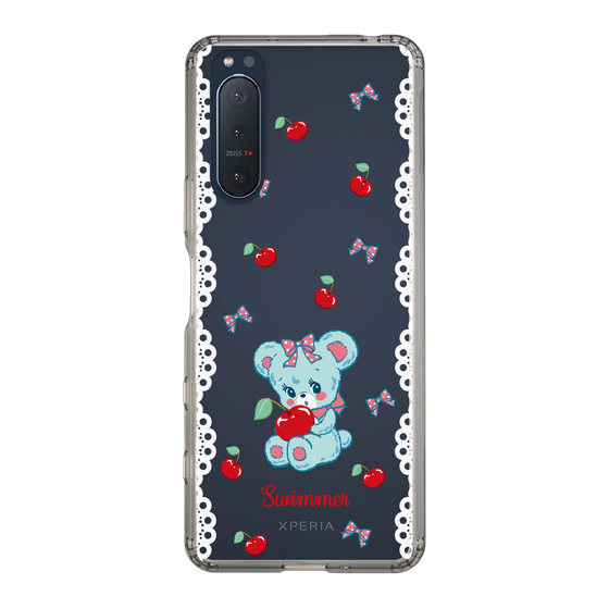 スリムプロテクションケース［ SWIMMER - チェリー - ハグリー ］