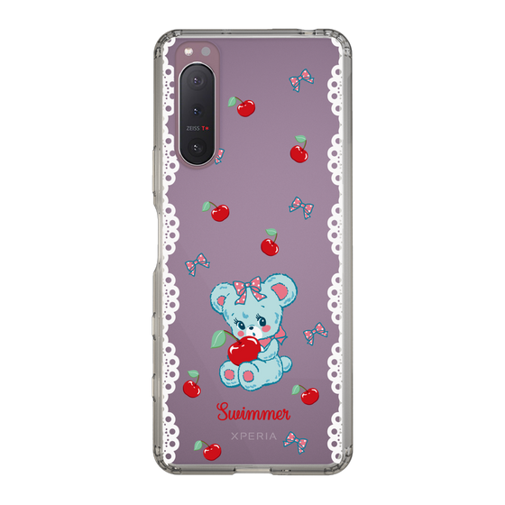 スリムプロテクションケース［ SWIMMER - チェリー - ハグリー ］