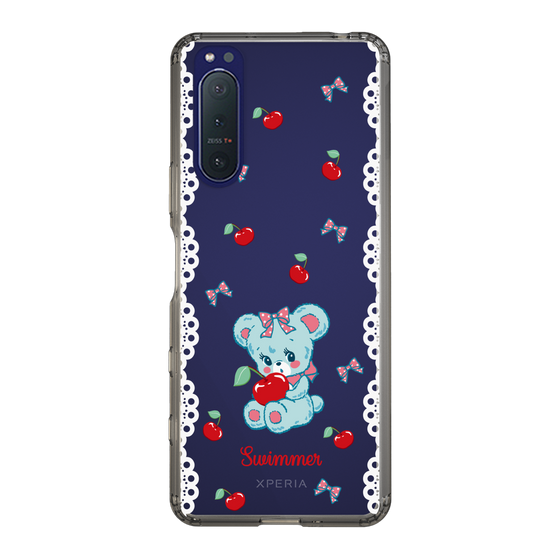 スリムプロテクションケース［ SWIMMER - チェリー - ハグリー ］