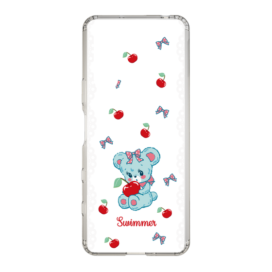 スリムプロテクションケース［ SWIMMER - チェリー - ハグリー ］