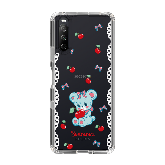 スリムプロテクションケース［ SWIMMER - チェリー - ハグリー ］