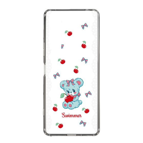 スリムプロテクションケース［ SWIMMER - チェリー - ハグリー ］