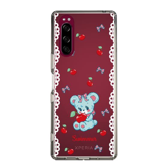 スリムプロテクションケース［ SWIMMER - チェリー - ハグリー ］