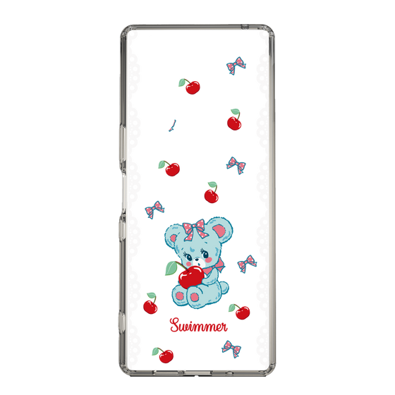 スリムプロテクションケース［ SWIMMER - チェリー - ハグリー ］