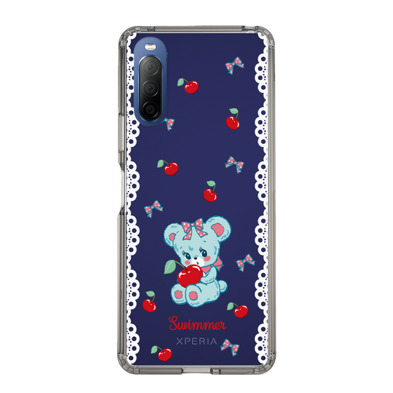 スリムプロテクションケース［ SWIMMER - チェリー - ハグリー ］