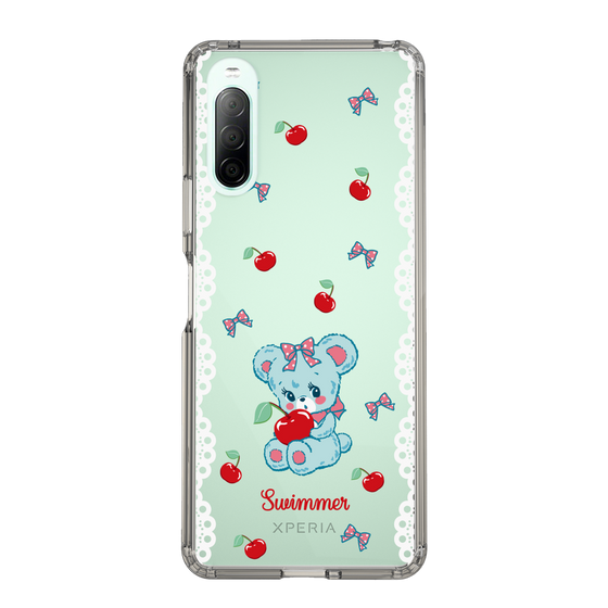 スリムプロテクションケース［ SWIMMER - チェリー - ハグリー ］