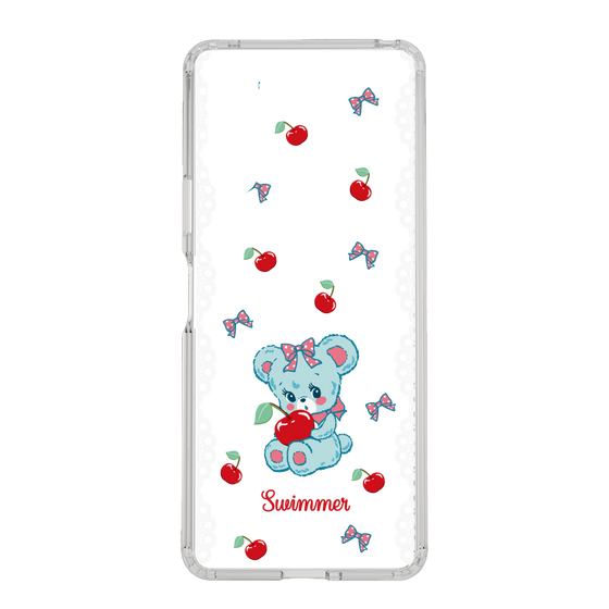 スリムプロテクションケース［ SWIMMER - チェリー - ハグリー ］