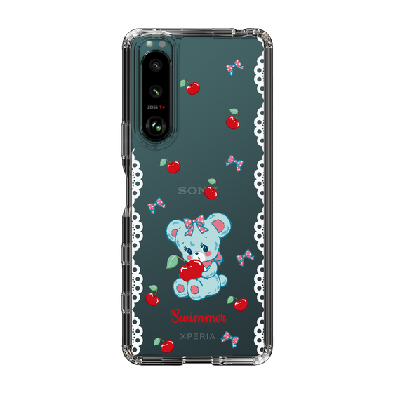 スリムプロテクションケース［ SWIMMER - チェリー - ハグリー ］