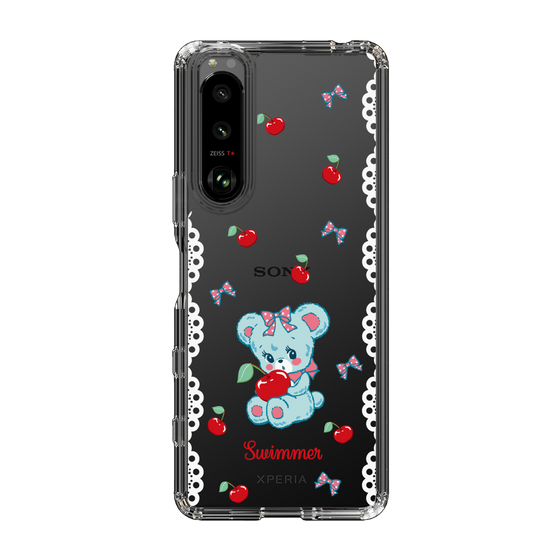 スリムプロテクションケース［ SWIMMER - チェリー - ハグリー ］