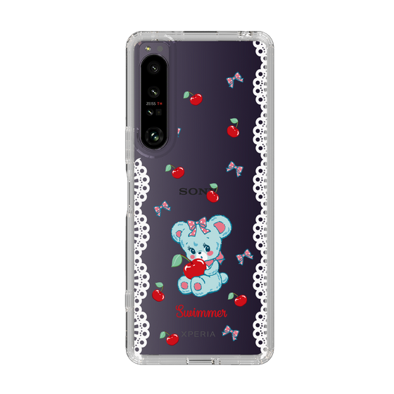 スリムプロテクションケース［ SWIMMER - チェリー - ハグリー ］