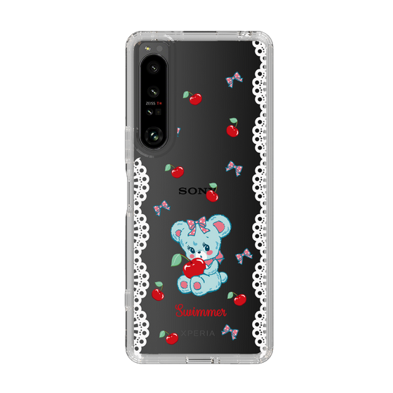 スリムプロテクションケース［ SWIMMER - チェリー - ハグリー ］