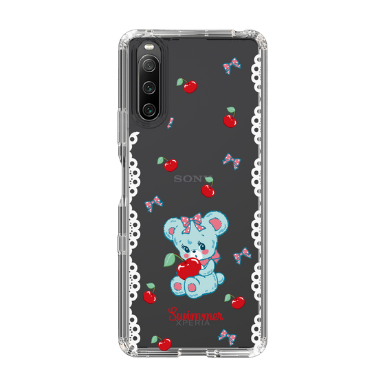 スリムプロテクションケース［ SWIMMER - チェリー - ハグリー ］