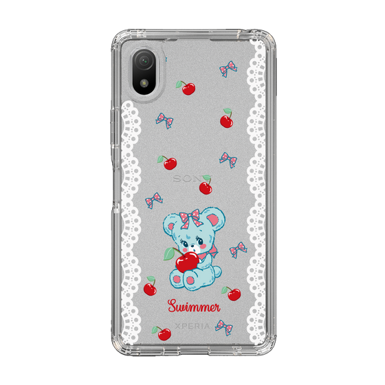 スリムプロテクションケース［ SWIMMER - チェリー - ハグリー ］