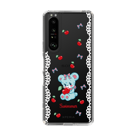 スリムプロテクションケース［ SWIMMER - チェリー - ハグリー ］