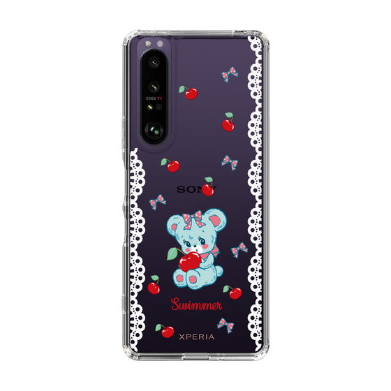 スリムプロテクションケース［ SWIMMER - チェリー - ハグリー ］