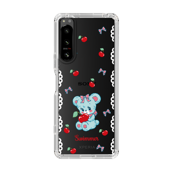 スリムプロテクションケース［ SWIMMER - チェリー - ハグリー ］