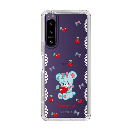 スリムプロテクションケース［ SWIMMER - チェリー - ハグリー ］