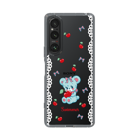 スリムプロテクションケース［ SWIMMER - チェリー - ハグリー ］