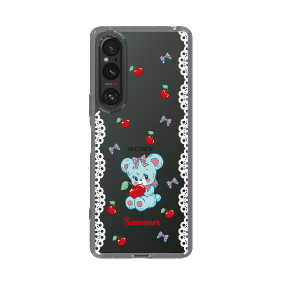 スリムプロテクションケース［ SWIMMER - チェリー - ハグリー ］