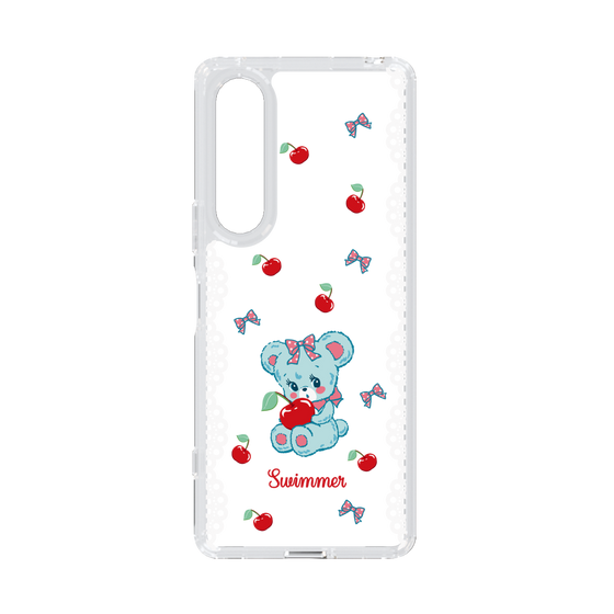 スリムプロテクションケース［ SWIMMER - チェリー - ハグリー ］