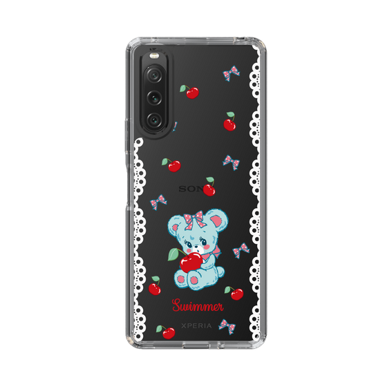 スリムプロテクションケース［ SWIMMER - チェリー - ハグリー ］