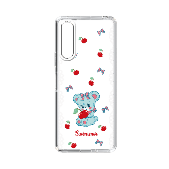 スリムプロテクションケース［ SWIMMER - チェリー - ハグリー ］