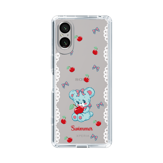 スリムプロテクションケース［ SWIMMER - チェリー - ハグリー ］