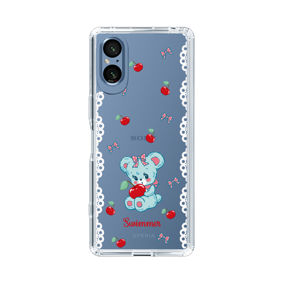 スリムプロテクションケース［ SWIMMER - チェリー - ハグリー ］