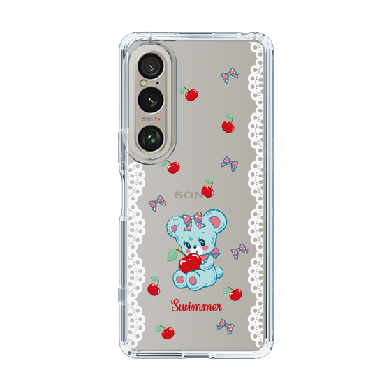 スリムプロテクションケース［ SWIMMER - チェリー - ハグリー ］