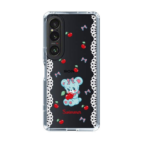 スリムプロテクションケース［ SWIMMER - チェリー - ハグリー ］