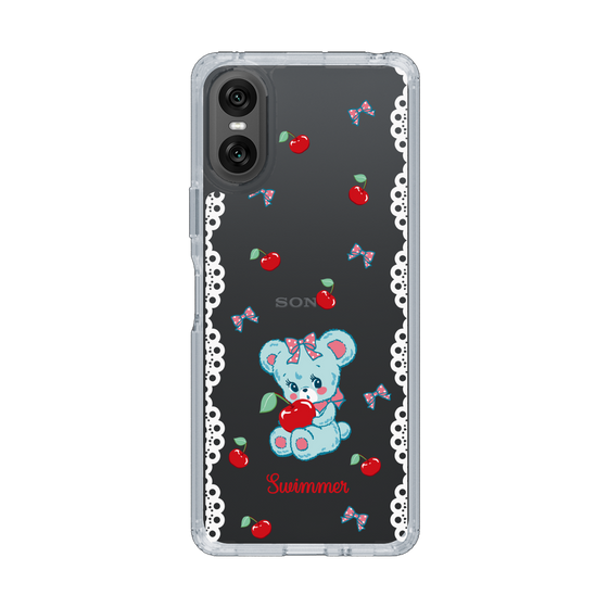 スリムプロテクションケース［ SWIMMER - チェリー - ハグリー ］