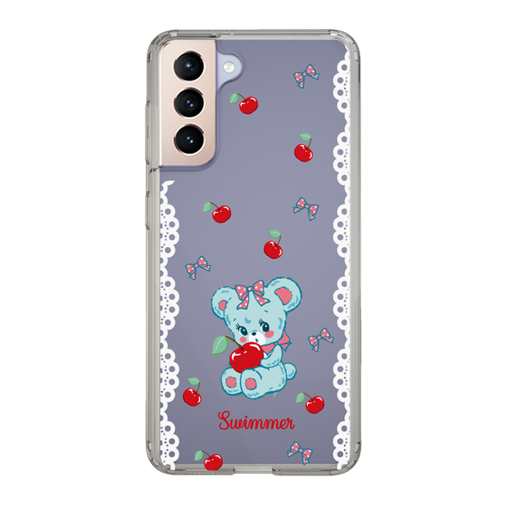 スリムプロテクションケース［ SWIMMER - チェリー - ハグリー ］