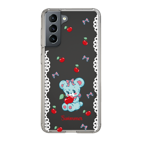 スリムプロテクションケース［ SWIMMER - チェリー - ハグリー ］