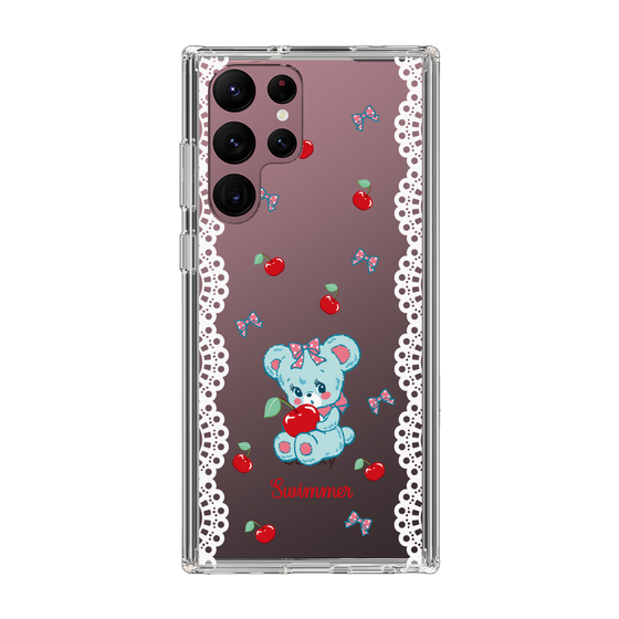 スリムプロテクションケース［ SWIMMER - チェリー - ハグリー ］