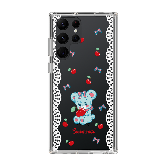 スリムプロテクションケース［ SWIMMER - チェリー - ハグリー ］