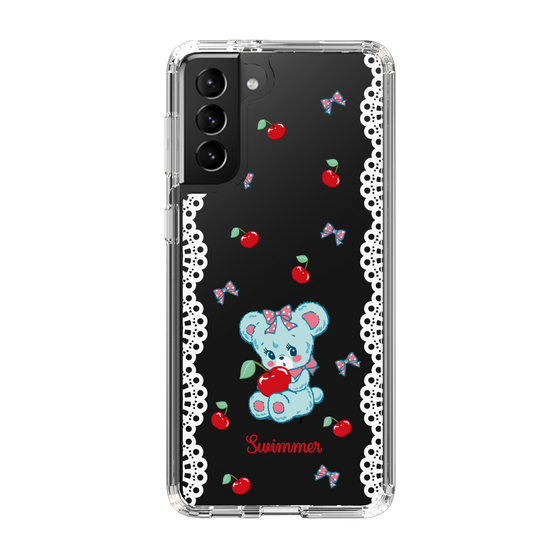 スリムプロテクションケース［ SWIMMER - チェリー - ハグリー ］